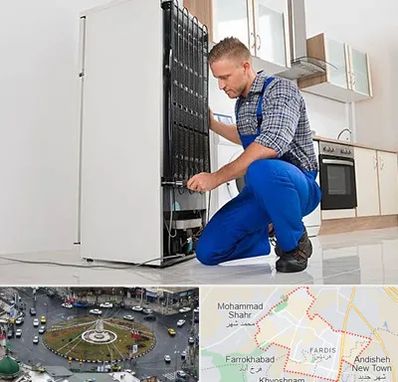 تعمیرکار سیار یخچال در فردیس کرج 