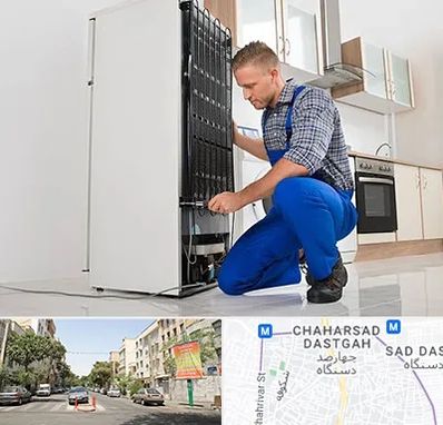 تعمیرکار سیار یخچال در چهارصد دستگاه 