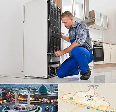 تعمیرکار سیار یخچال در زنجان
