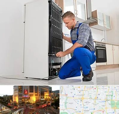 تعمیرکار سیار یخچال در جنت آباد تهران 