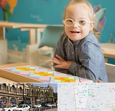 مدرسه کودکان استثنایی در منطقه 11 تهران 