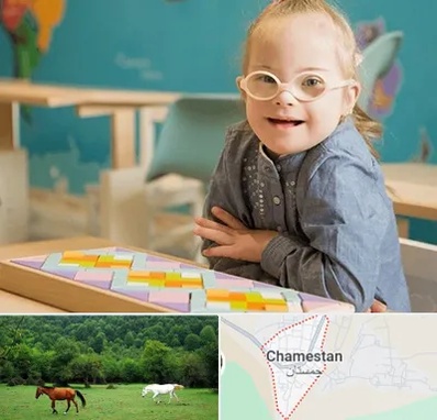 مدرسه کودکان استثنایی در چمستان