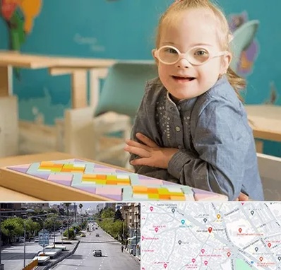 مدرسه کودکان استثنایی در خیابان زند شیراز 