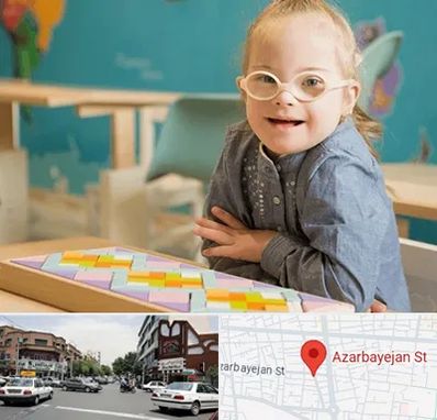 مدرسه کودکان استثنایی در خیابان آذربایجان