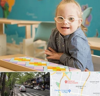 مدرسه کودکان استثنایی در ظفر 