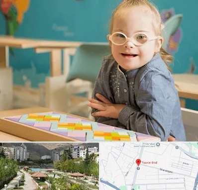 مدرسه کودکان استثنایی در بلوار تعاون