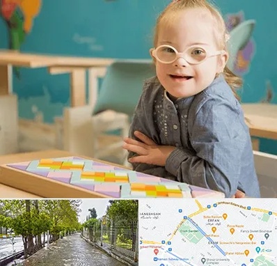 مدرسه کودکان استثنایی در خیابان ارم شیراز 