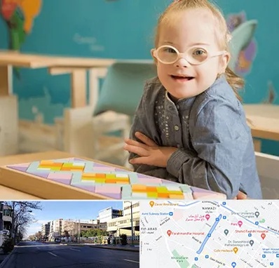 مدرسه کودکان استثنایی در خیابان ملاصدرا شیراز 