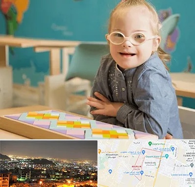 مدرسه کودکان استثنایی در مارلیک کرج 