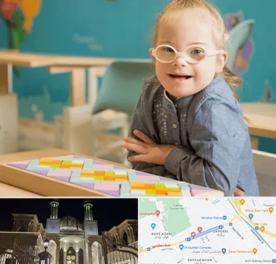 مدرسه کودکان استثنایی در زرگری شیراز 