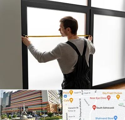 ساخت توری پنجره در سهروردی 