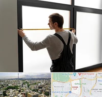 ساخت توری پنجره در گیشا 