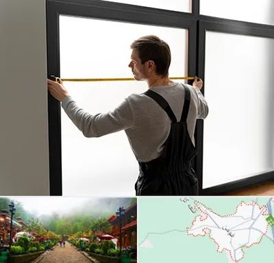 ساخت توری پنجره در فومن