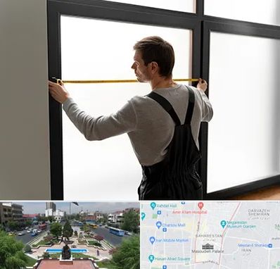 ساخت توری پنجره در بهارستان 