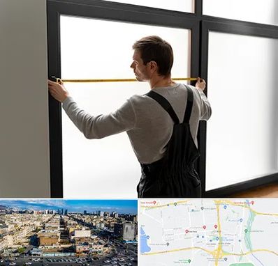 ساخت توری پنجره در شهرک راه آهن 