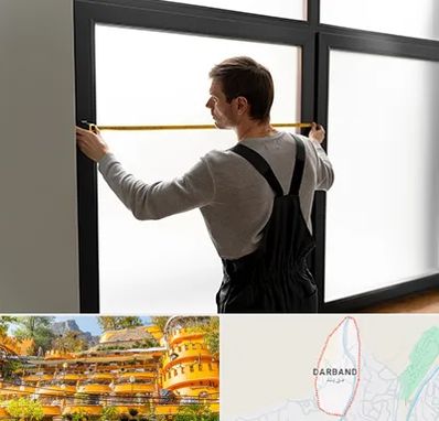 ساخت توری پنجره در دربند