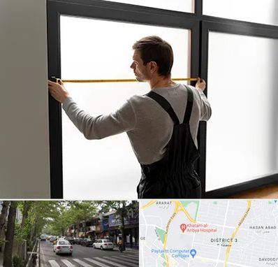 ساخت توری پنجره در ظفر 