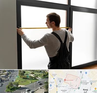 ساخت توری پنجره در شاهین ویلا کرج 