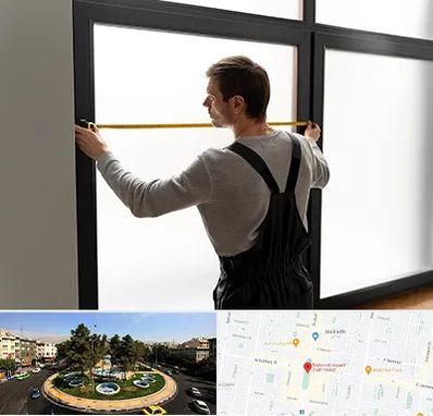 ساخت توری پنجره در هفت حوض 