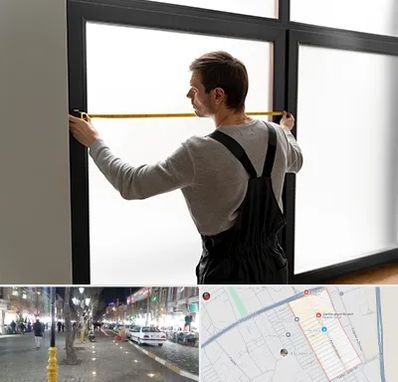 ساخت توری پنجره در باغ فیض اسلامشهر