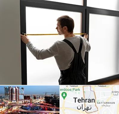 ساخت توری پنجره در صادقیه 