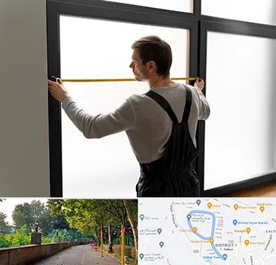 ساخت توری پنجره در فلکه گاز رشت 