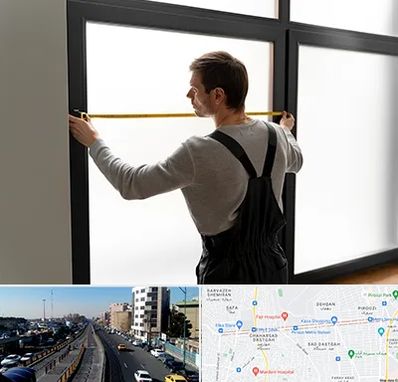 ساخت توری پنجره در پیروزی 