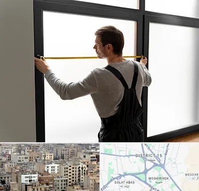ساخت توری پنجره در جنوب شرق تهران