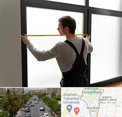 ساخت توری پنجره در شهران 