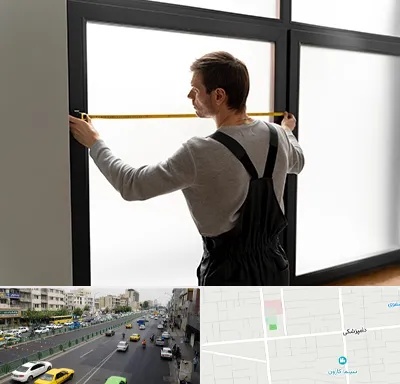 ساخت توری پنجره در خیابان دامپزشکی