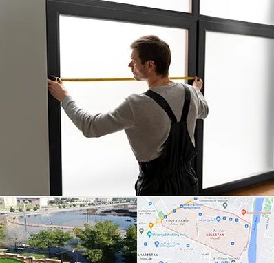 ساخت توری پنجره در گلستان اهواز 