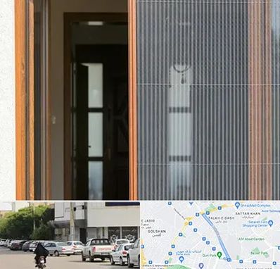 توری پلیسه ای در قدوسی شرقی شیراز 