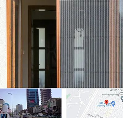 توری پلیسه ای در چهارراه طالقانی کرج 