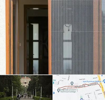 توری پلیسه ای در بلوار معلم رشت 