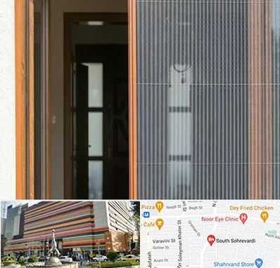 توری پلیسه ای در سهروردی 