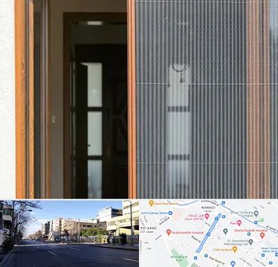 توری پلیسه ای در خیابان ملاصدرا شیراز 