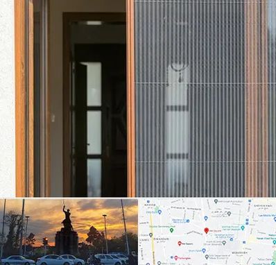 توری پلیسه ای در میدان حر 