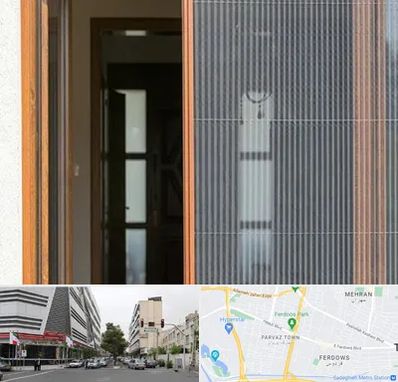 توری پلیسه ای در بلوار فردوس 