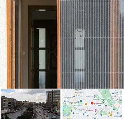 توری پلیسه ای در بلوار فردوسی مشهد 