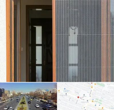 توری پلیسه ای در بلوار معلم مشهد 