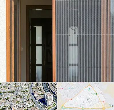 توری پلیسه ای در قاسم آباد مشهد 