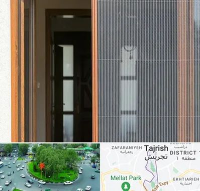 توری پلیسه ای در تجریش 