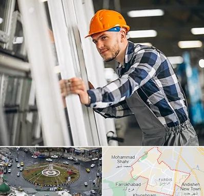 نصب توری پنجره در فردیس کرج 