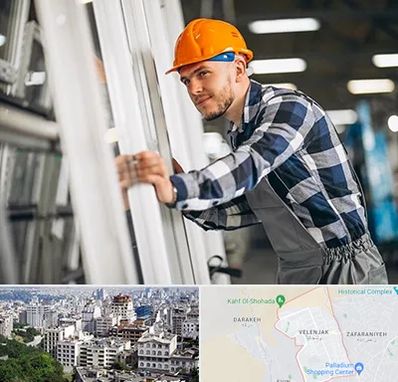 نصب توری پنجره در ولنجک 