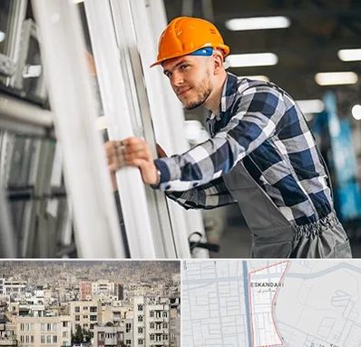 نصب توری پنجره در اسکندری