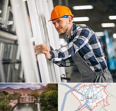 نصب توری پنجره در دامغان