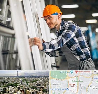 نصب توری پنجره در گیشا 