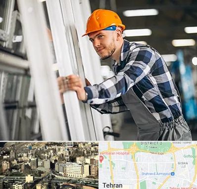 نصب توری پنجره در مرزداران 