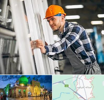 نصب توری پنجره در آستانه اشرفیه