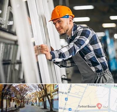 نصب توری پنجره در تربیت تبریز